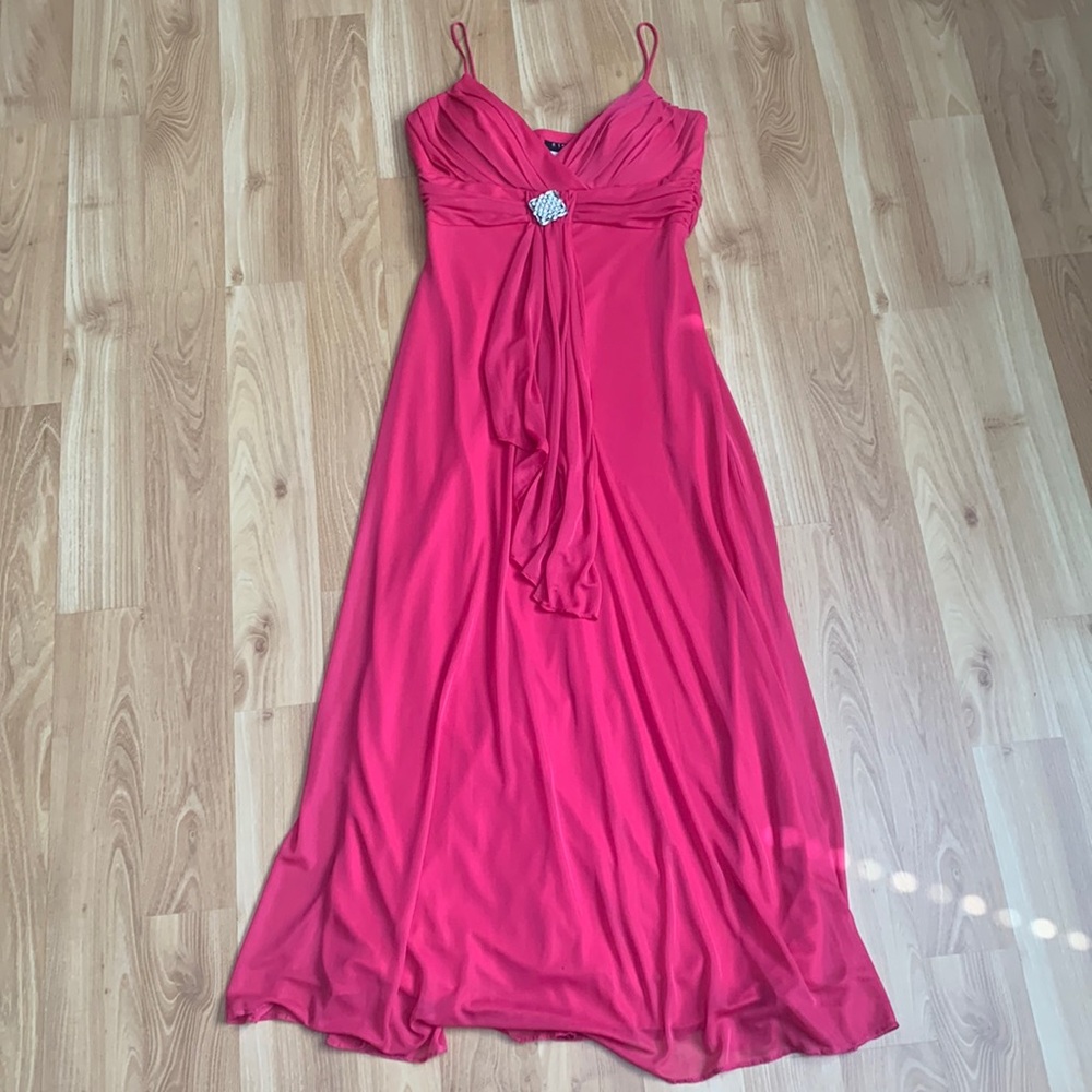 B. Darlin Pink Maxi Dress | Size 11/12 Juniors